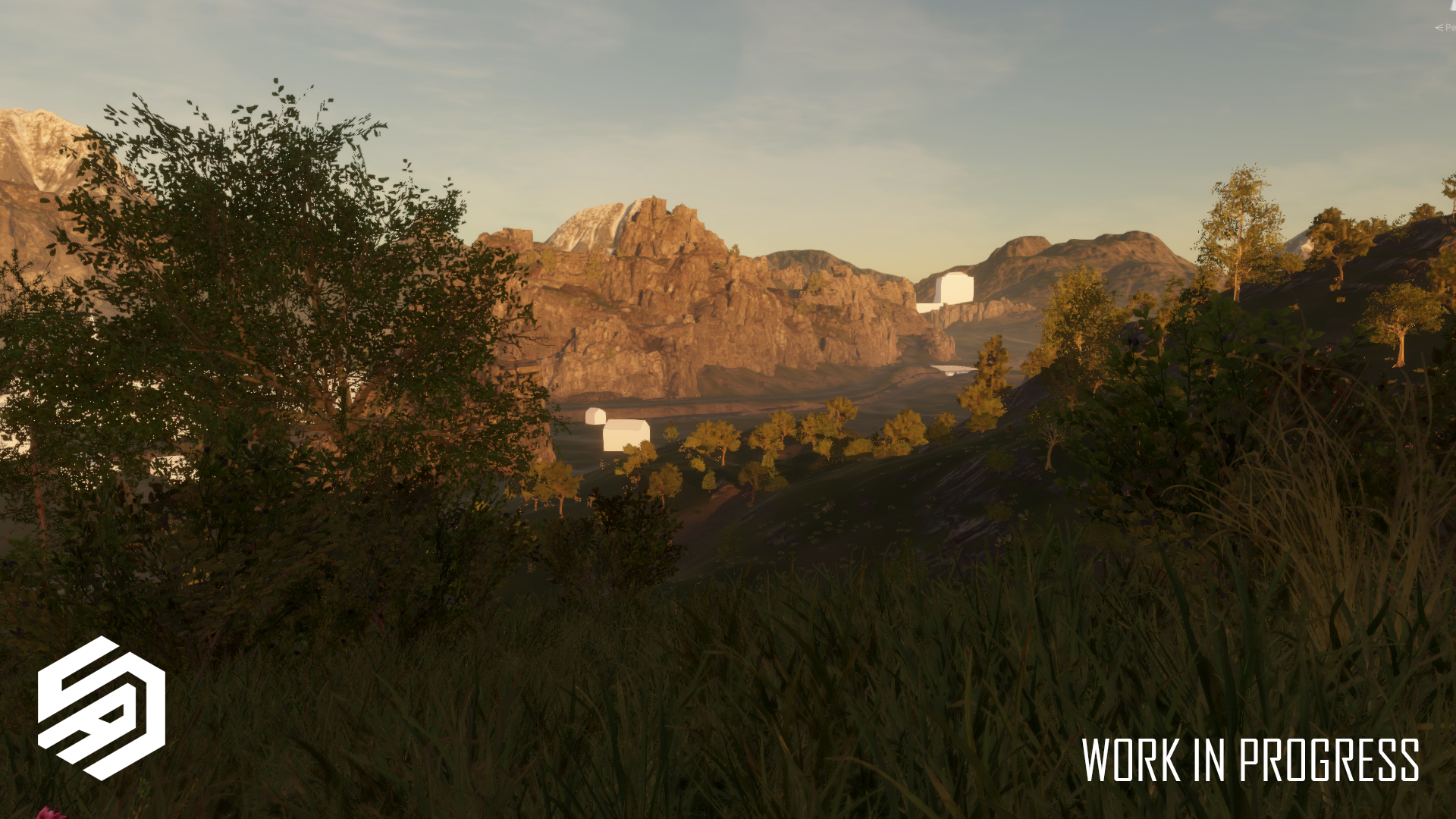 Alpine Region - Morning Setting